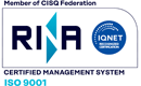 Сертификат по ISO 9001:2008 от RINA